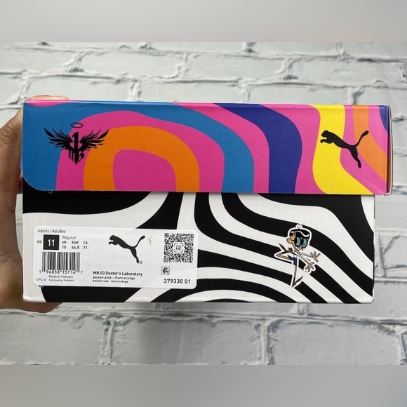 PUMA x LAMELO BALL Dexter’s Laboratory MB.03 Basketball Shoes Sz 11 NIB - Picture 10 of 10